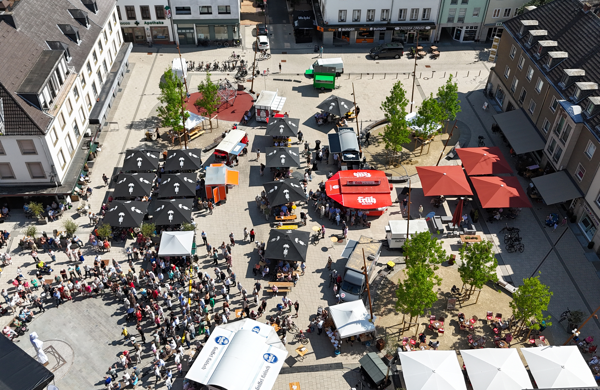 Stadt Jülich Marktplatz